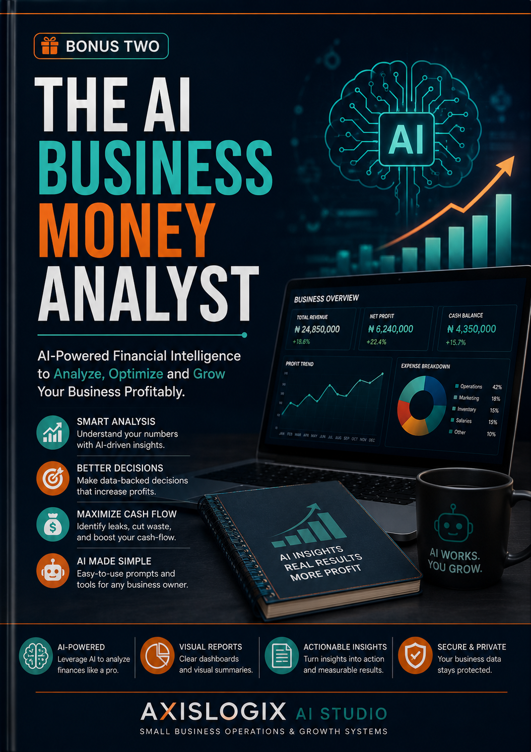 The AI Business Money Analyst bonus cover