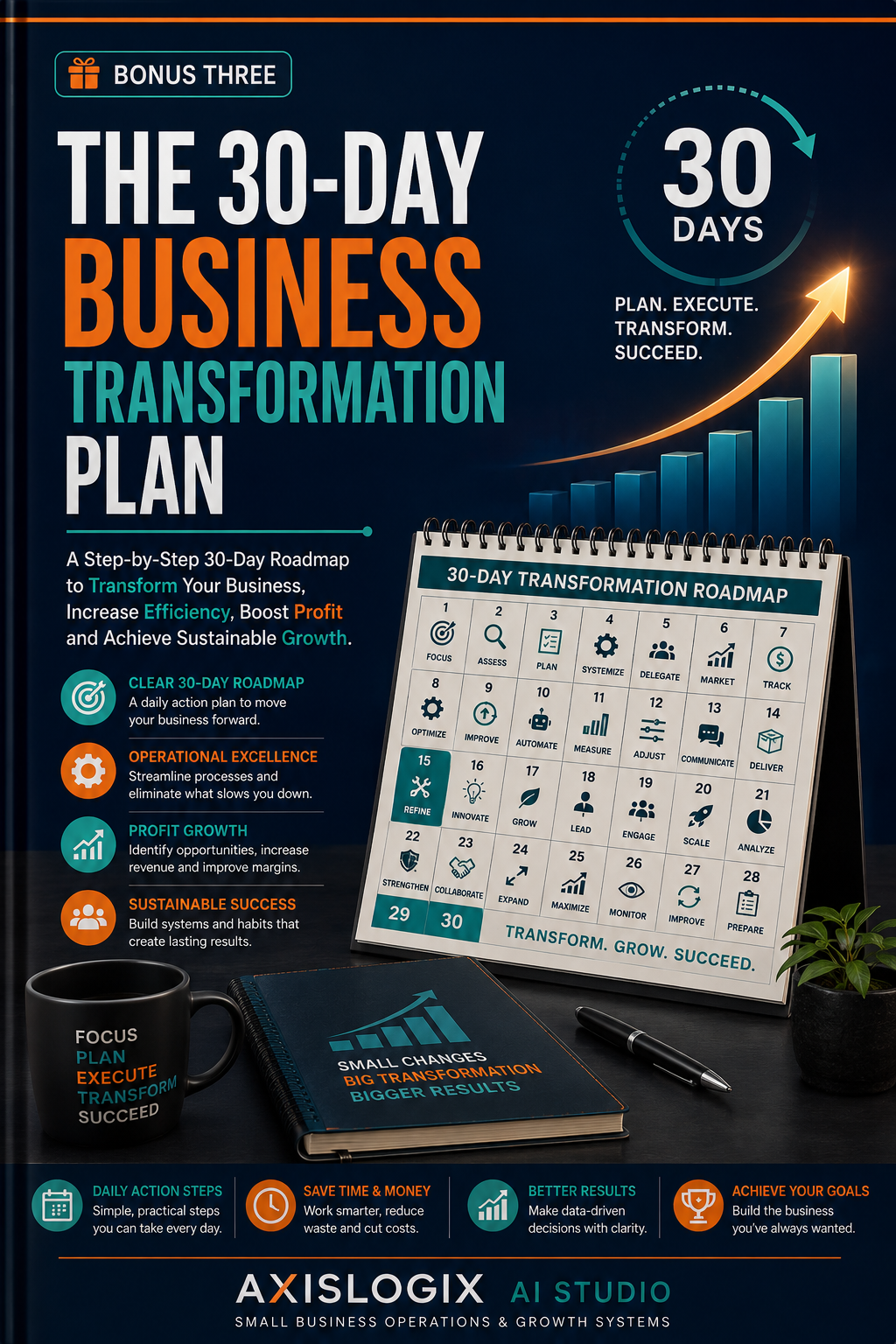The 30-Day Business Transformation Plan bonus cover